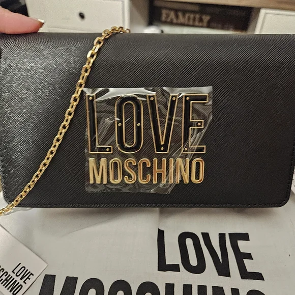 Love Moschino Black Crossbody Bag - Picture 2 of 10